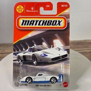 2004 Maserati Mc12 Matchbox Collectible Sports Car Die Cast Model Detailed Minia